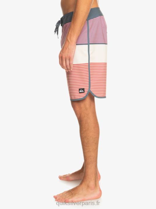 Hommes Quiksilver boardshort tijuana 19 en soie de surf D6PT211 marasala