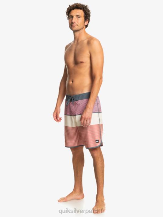 Hommes Quiksilver boardshort tijuana 19 en soie de surf D6PT211 marasala
