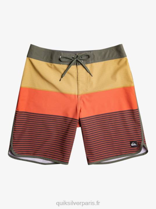 Hommes Quiksilver boardshort tijuana 19 en soie de surf D6PT213 thym