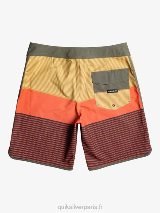 Hommes Quiksilver boardshort tijuana 19 en soie de surf D6PT213 thym