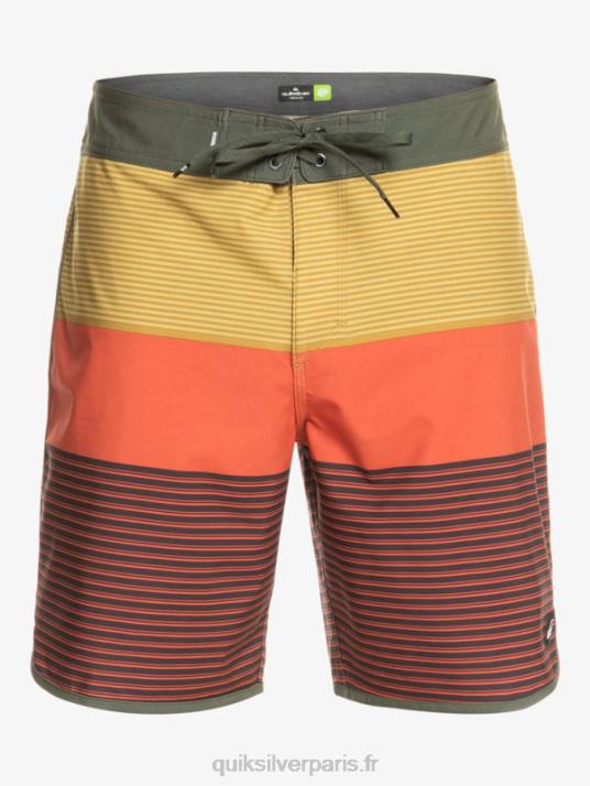 Hommes Quiksilver boardshort tijuana 19 en soie de surf D6PT213 thym
