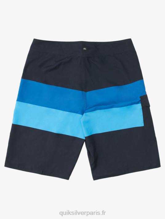 Hommes Quiksilver boardshort tous les jours 21 D6PT1541 bande amazone noire 21