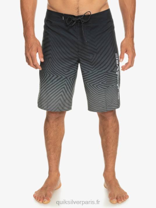 Hommes Quiksilver boardshort tous les jours warp fade 20 D6PT1281 noir
