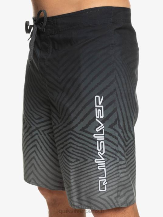 Hommes Quiksilver boardshort tous les jours warp fade 20 D6PT1281 noir