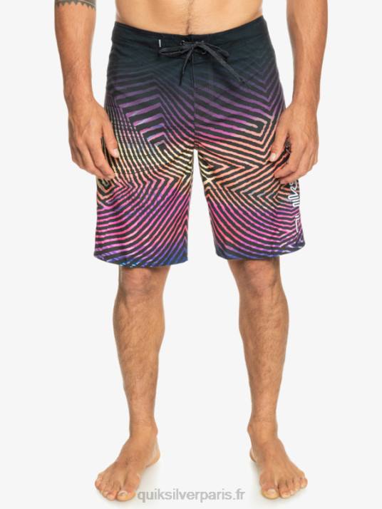 Hommes Quiksilver boardshort tous les jours warp fade 20 D6PT1283 macadam