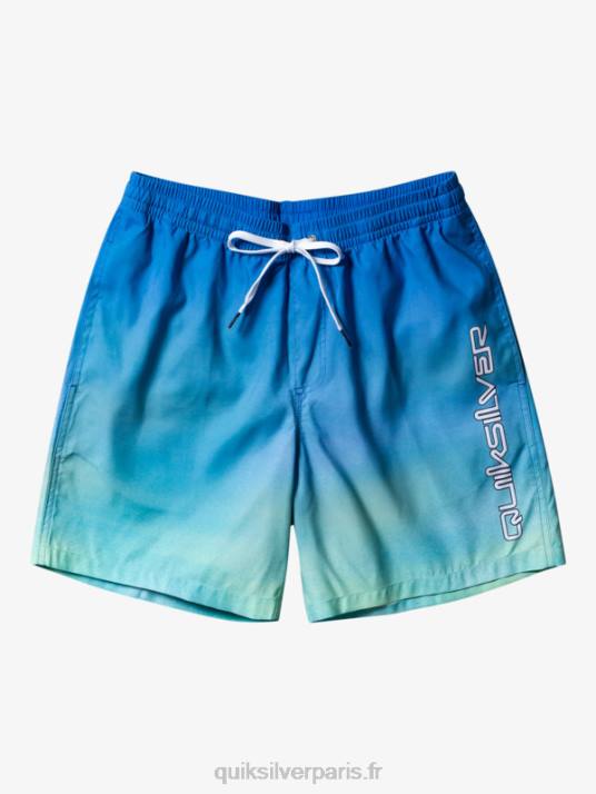 Hommes Quiksilver brise quotidienne 17 volées D6PT722 bleu rivière