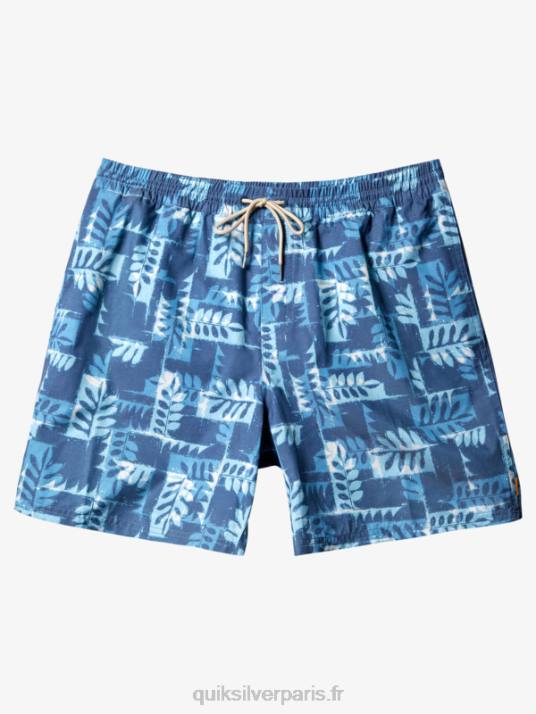 Hommes Quiksilver canoës waterman reef 17 volées D6PT547 canot bleu enseigne