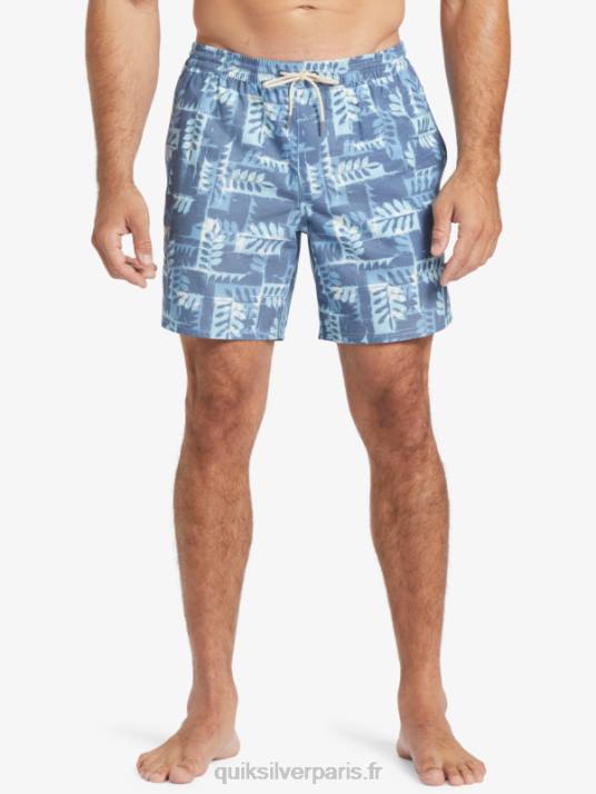 Hommes Quiksilver canoës waterman reef 17 volées D6PT547 canot bleu enseigne