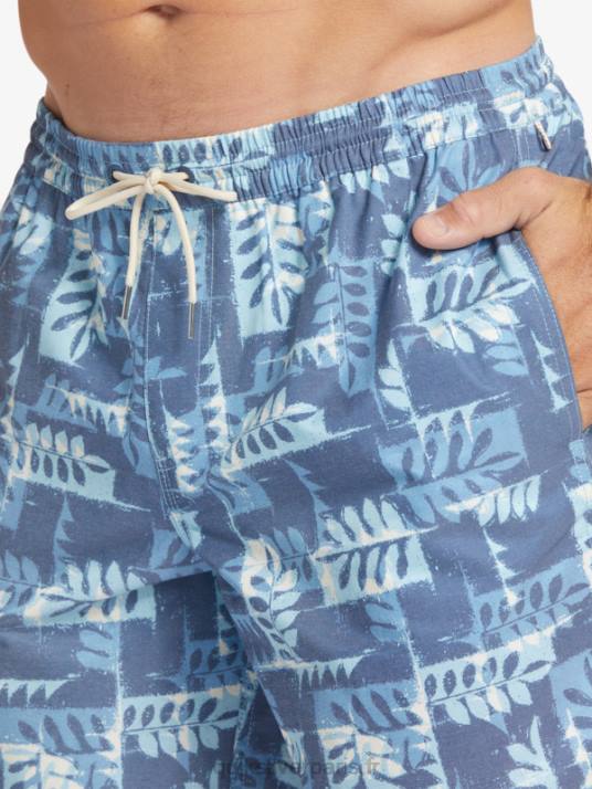 Hommes Quiksilver canoës waterman reef 17 volées D6PT547 canot bleu enseigne