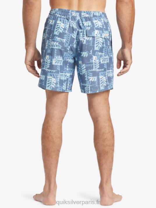 Hommes Quiksilver canoës waterman reef 17 volées D6PT547 canot bleu enseigne