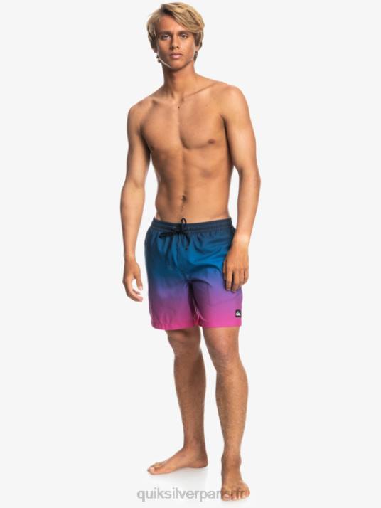 Hommes Quiksilver fondu pop quotidien 14 volées D6PT1243 fondu pop - blazer bleu marine