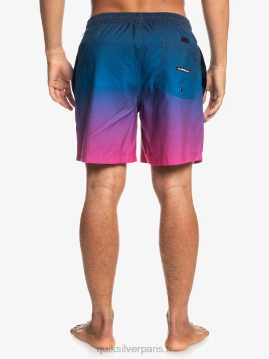 Hommes Quiksilver fondu pop quotidien 14 volées D6PT1243 fondu pop - blazer bleu marine