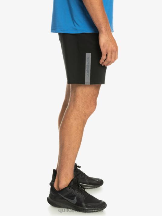 Hommes Quiksilver highlite omni court 17 volées D6PT807 noir