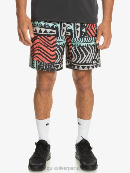 Hommes Quiksilver highlite omni court 17 volées D6PT808 gris violet