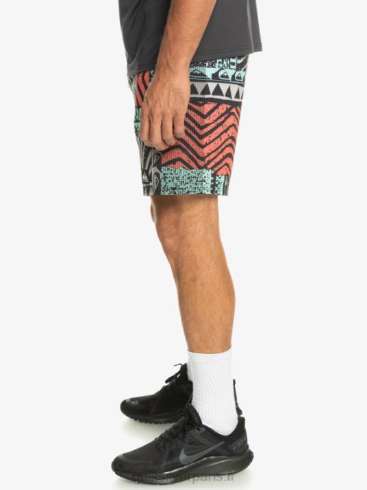 Hommes Quiksilver highlite omni court 17 volées D6PT808 gris violet