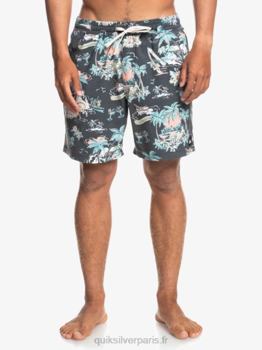 Hommes Quiksilver hotel paradiso 17 salves D6PT1765 hôtel paradiso - noir
