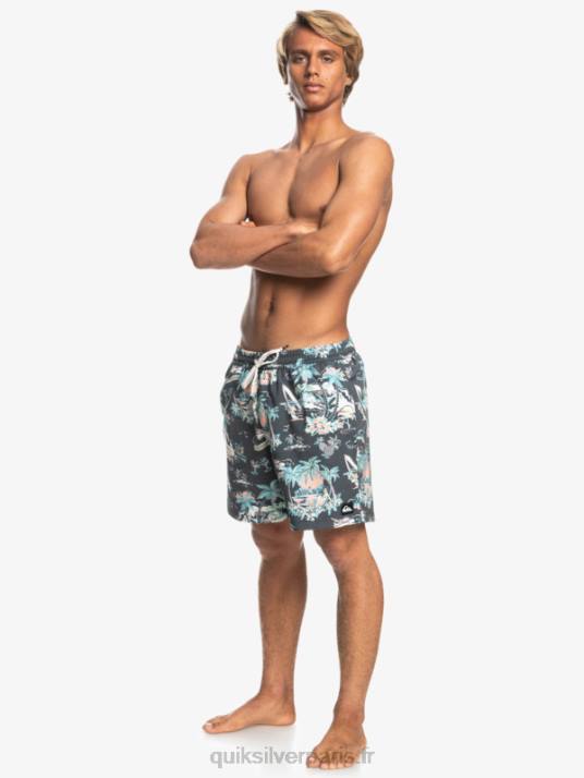 Hommes Quiksilver hotel paradiso 17 salves D6PT1765 hôtel paradiso - noir