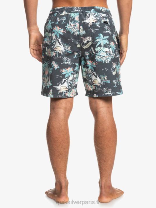 Hommes Quiksilver hotel paradiso 17 salves D6PT1765 hôtel paradiso - noir