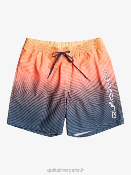 Hommes Quiksilver logo déformé tous les jours 17 volées D6PT1179 La marine de minuit