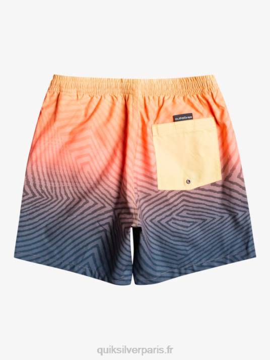 Hommes Quiksilver logo déformé tous les jours 17 volées D6PT1179 La marine de minuit