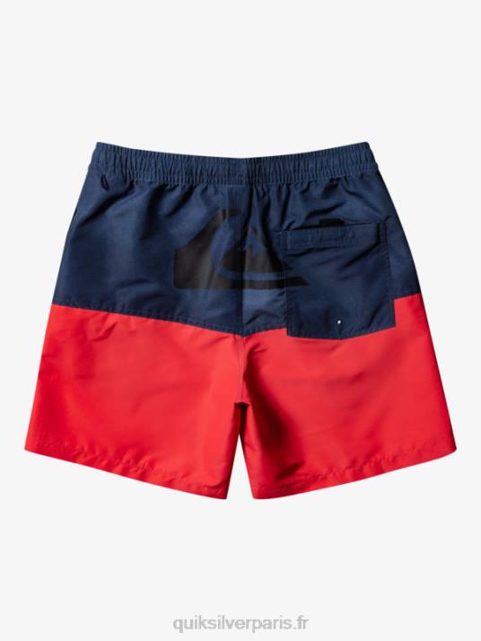 Hommes Quiksilver logo des fesses 17 volées D6PT483 blazer bleu marine