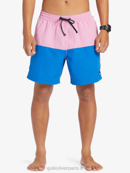 Hommes Quiksilver logo des fesses 17 volées D6PT484 mauve clair de lune
