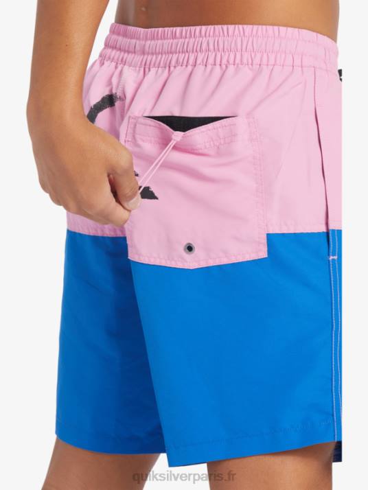 Hommes Quiksilver logo des fesses 17 volées D6PT484 mauve clair de lune