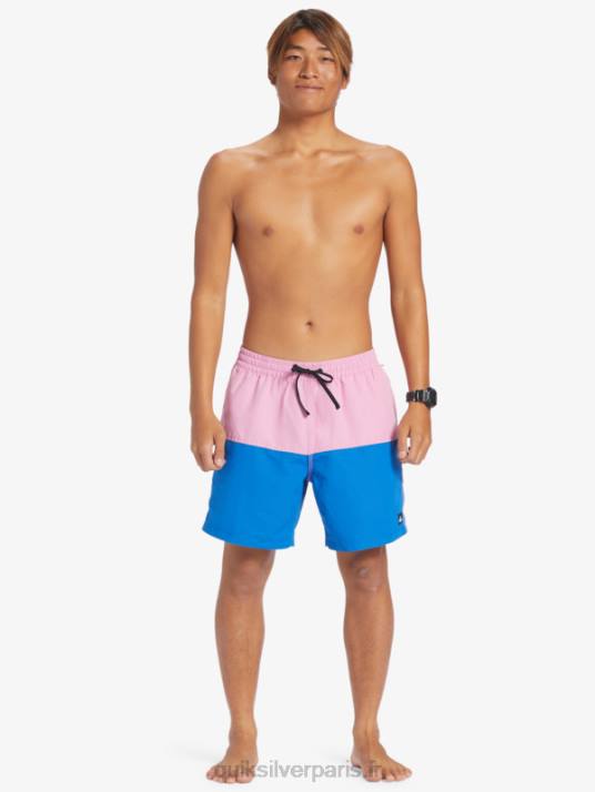 Hommes Quiksilver logo des fesses 17 volées D6PT484 mauve clair de lune