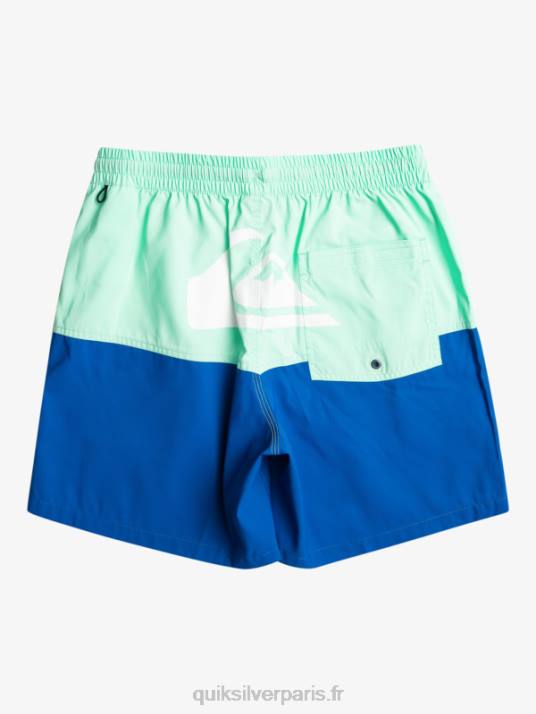 Hommes Quiksilver logo des fesses 17 volées D6PT485 tuba bleu