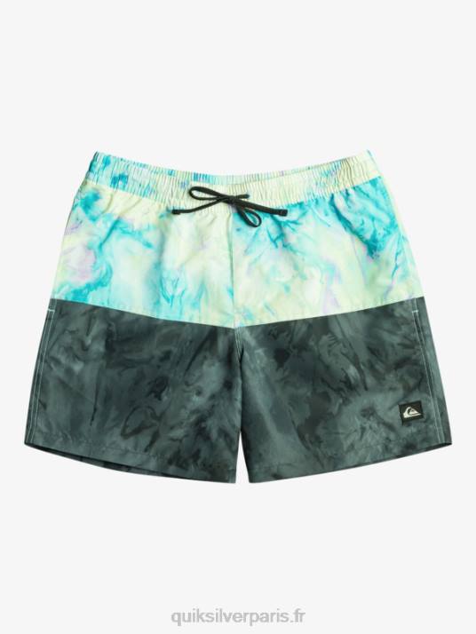 Hommes Quiksilver logo des fesses 17 volées D6PT486 noir