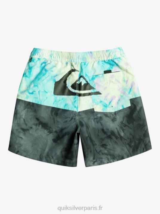 Hommes Quiksilver logo des fesses 17 volées D6PT486 noir