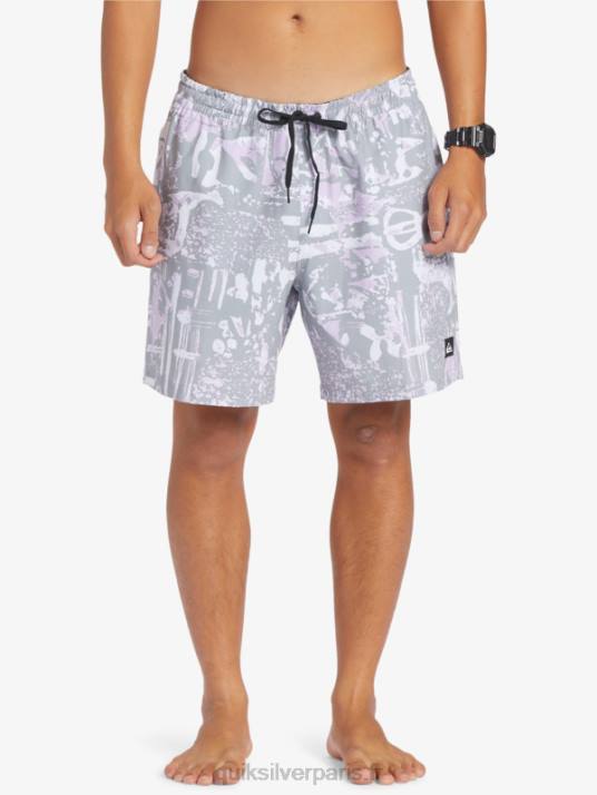 Hommes Quiksilver mélange de soie de surf 17 volées D6PT633 porte de fer