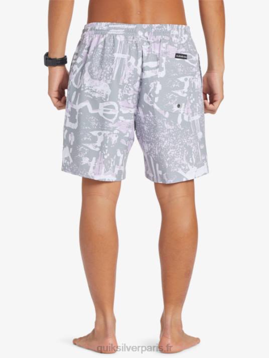 Hommes Quiksilver mélange de soie de surf 17 volées D6PT633 porte de fer