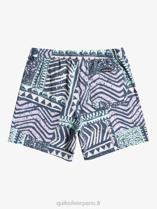 Hommes Quiksilver mélange de soie de surf 17 volées D6PT636 La marine de minuit