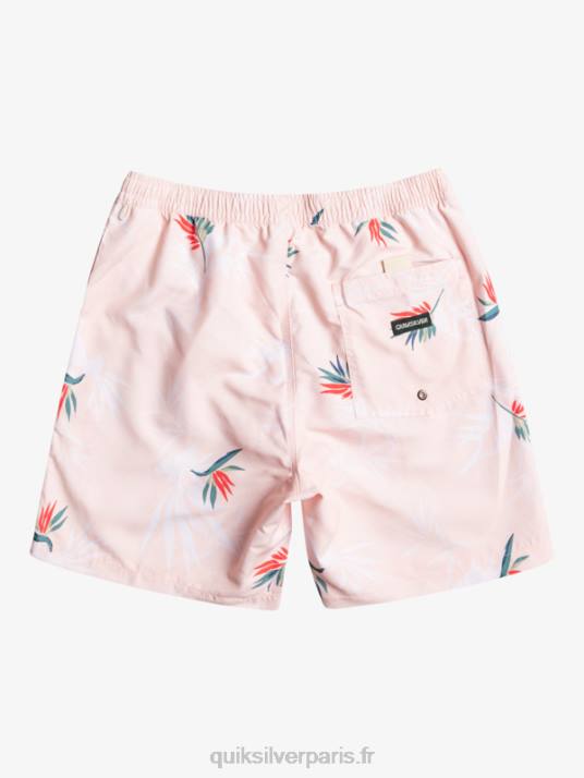 Hommes Quiksilver mélange quotidien 17 volées D6PT1467 rose voilée
