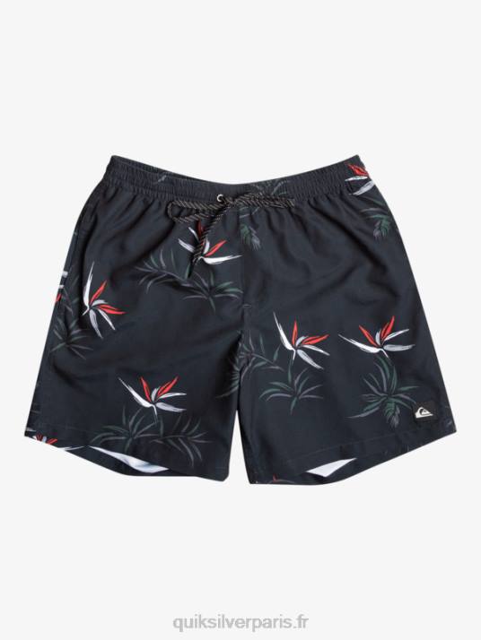 Hommes Quiksilver mélange quotidien 17 volées D6PT675 noir