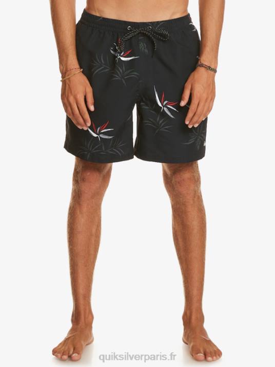 Hommes Quiksilver mélange quotidien 17 volées D6PT675 noir