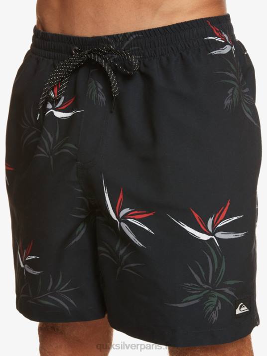Hommes Quiksilver mélange quotidien 17 volées D6PT675 noir