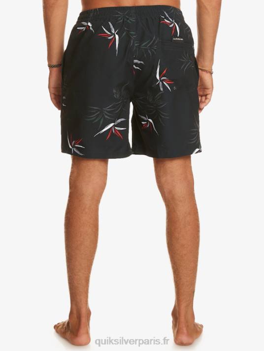 Hommes Quiksilver mélange quotidien 17 volées D6PT675 noir