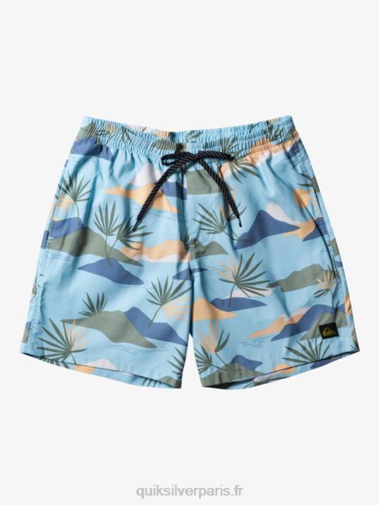 Hommes Quiksilver mélange quotidien 17 volées D6PT677 bleu ciel