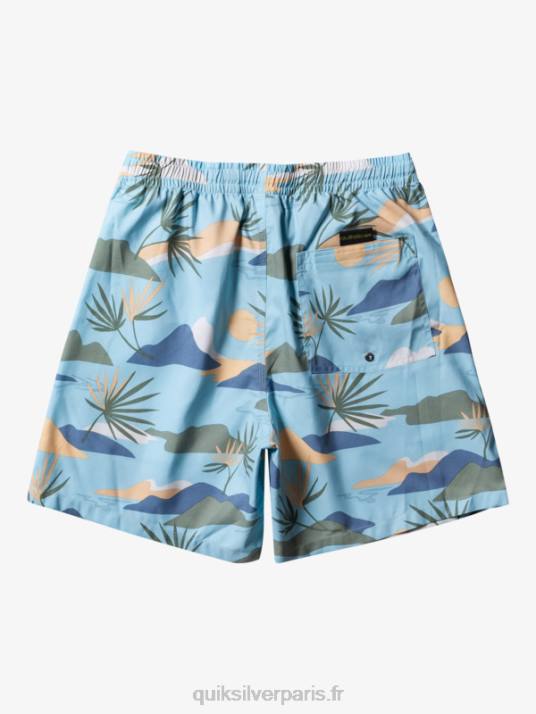 Hommes Quiksilver mélange quotidien 17 volées D6PT677 bleu ciel