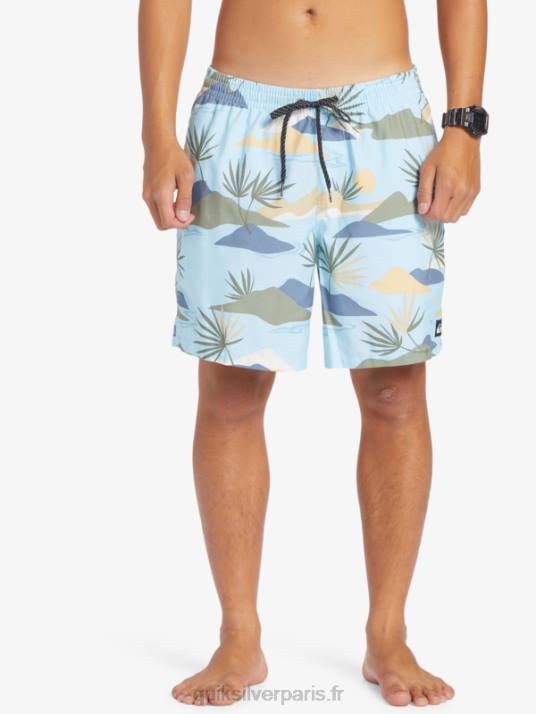 Hommes Quiksilver mélange quotidien 17 volées D6PT677 bleu ciel