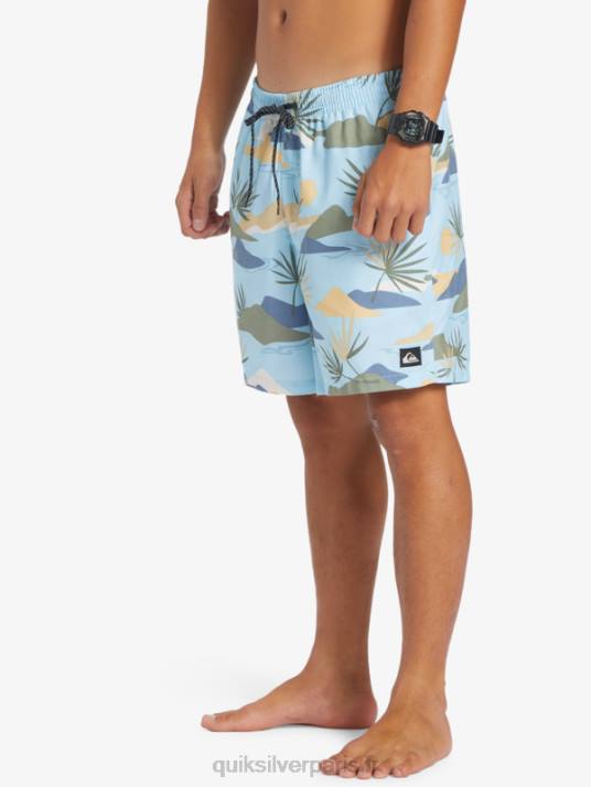 Hommes Quiksilver mélange quotidien 17 volées D6PT677 bleu ciel
