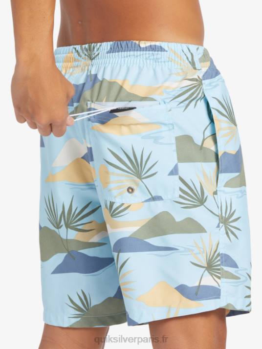 Hommes Quiksilver mélange quotidien 17 volées D6PT677 bleu ciel