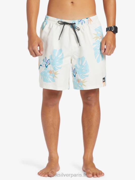 Hommes Quiksilver mélange quotidien 17 volées D6PT679 blanc