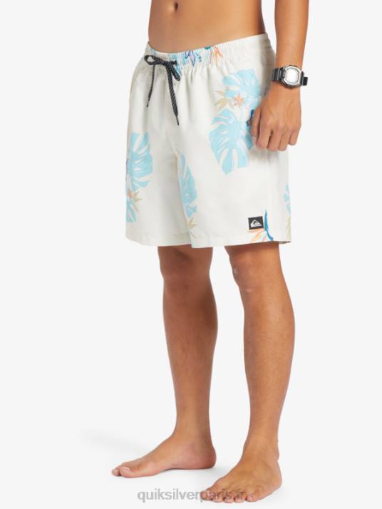 Hommes Quiksilver mélange quotidien 17 volées D6PT679 blanc