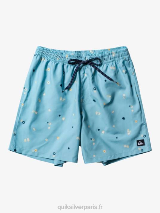 Hommes Quiksilver mélange quotidien 17 volées D6PT680 bleu céleste