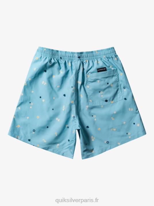 Hommes Quiksilver mélange quotidien 17 volées D6PT680 bleu céleste