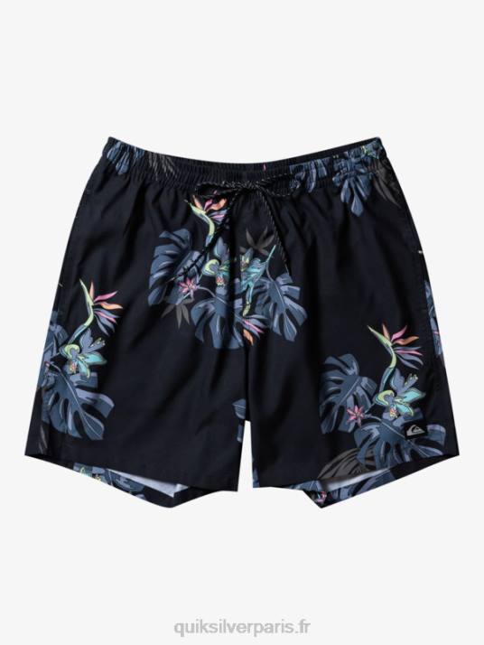 Hommes Quiksilver mélange quotidien 17 volées D6PT681 noir