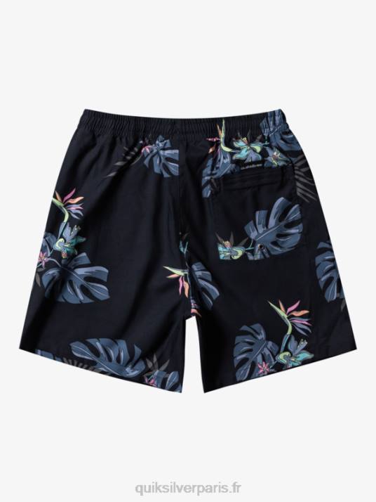 Hommes Quiksilver mélange quotidien 17 volées D6PT681 noir